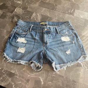 Woman’s Old Navy The Diva Cut Off Jean Shorts Sz 6